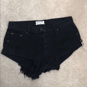 ONE TEASPOON Denim Shorts